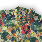 Vintage Parrots Hawaii Shirt for Men, Aloha Pattern Hawaii Shirt - The Palmix